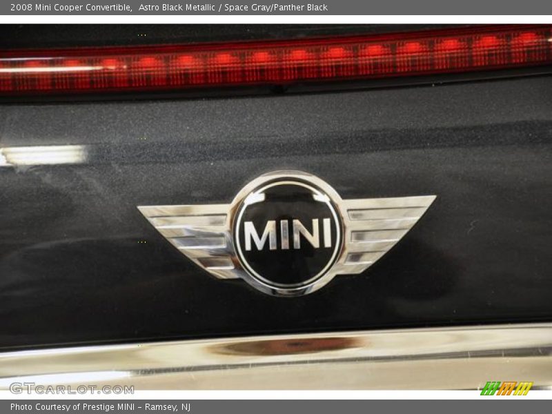 Astro Black Metallic / Space Gray/Panther Black 2008 Mini Cooper Convertible