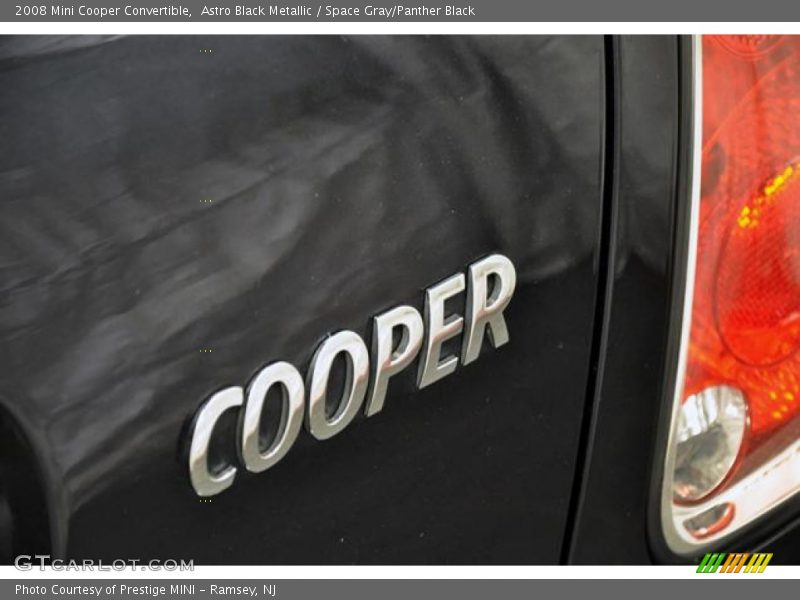 Astro Black Metallic / Space Gray/Panther Black 2008 Mini Cooper Convertible