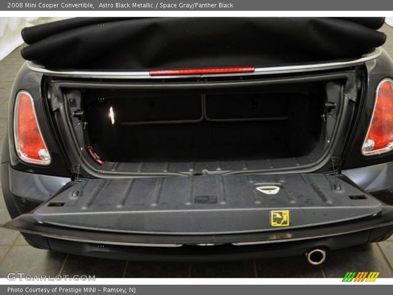 Astro Black Metallic / Space Gray/Panther Black 2008 Mini Cooper Convertible
