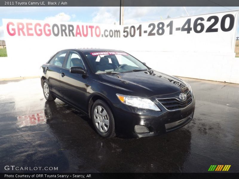 Black / Ash 2011 Toyota Camry LE
