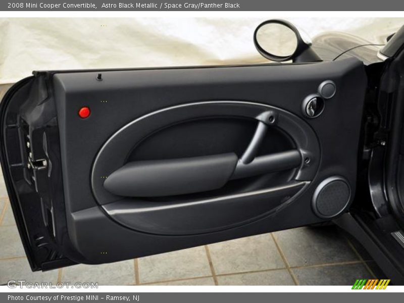Astro Black Metallic / Space Gray/Panther Black 2008 Mini Cooper Convertible