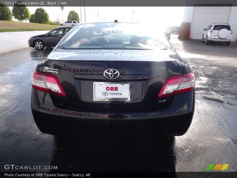 Black / Ash 2011 Toyota Camry LE