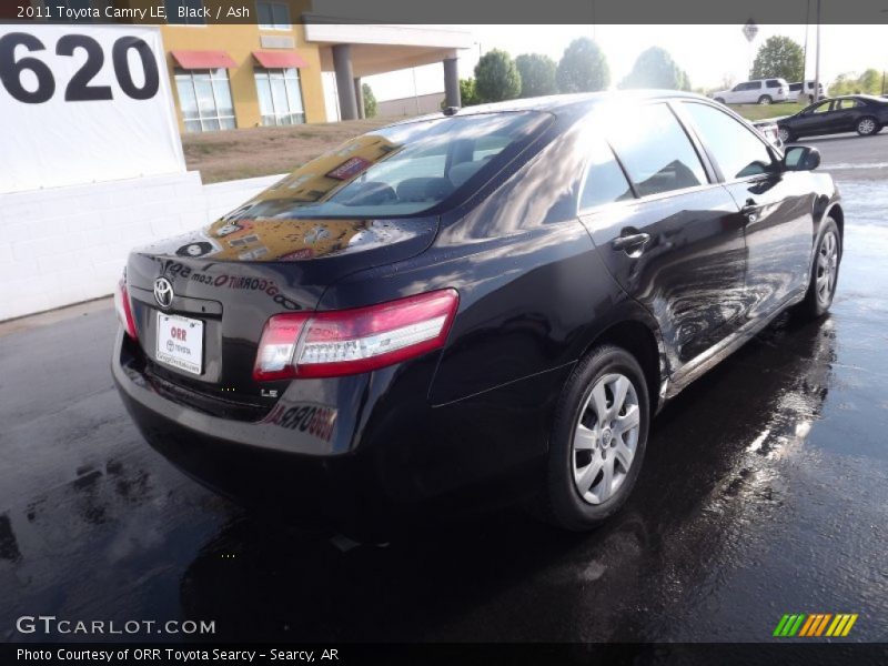 Black / Ash 2011 Toyota Camry LE