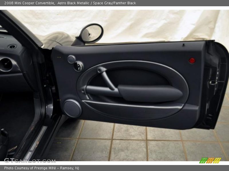 Astro Black Metallic / Space Gray/Panther Black 2008 Mini Cooper Convertible