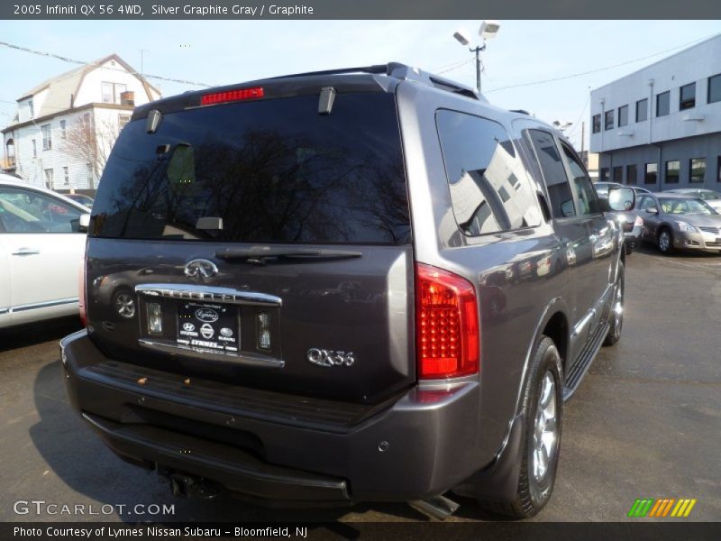 Silver Graphite Gray / Graphite 2005 Infiniti QX 56 4WD