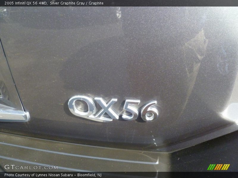 Silver Graphite Gray / Graphite 2005 Infiniti QX 56 4WD