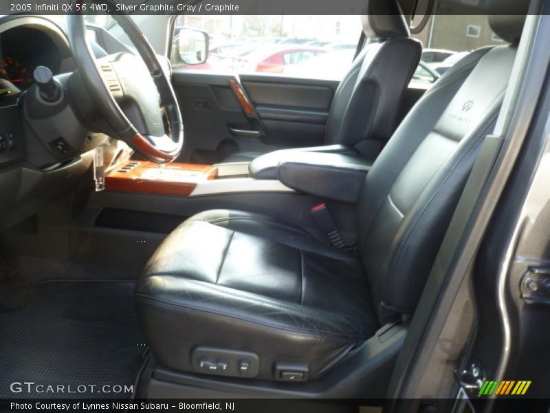 Silver Graphite Gray / Graphite 2005 Infiniti QX 56 4WD