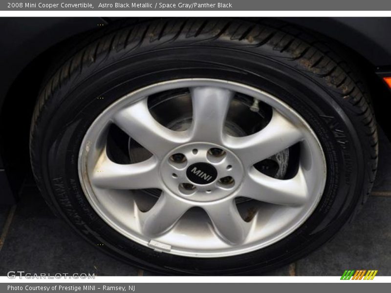 Astro Black Metallic / Space Gray/Panther Black 2008 Mini Cooper Convertible