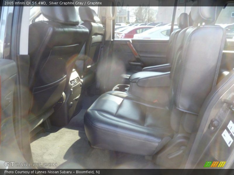 Silver Graphite Gray / Graphite 2005 Infiniti QX 56 4WD