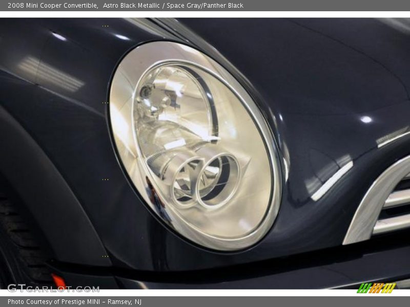 Astro Black Metallic / Space Gray/Panther Black 2008 Mini Cooper Convertible