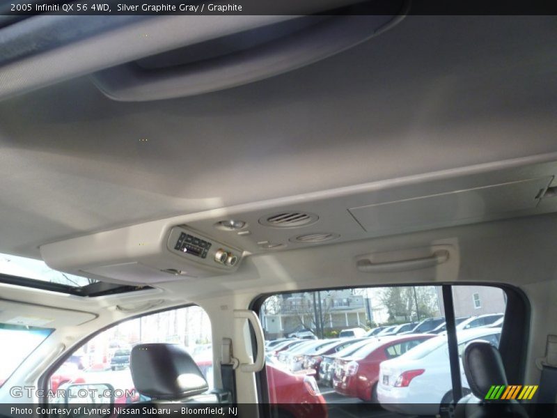 Silver Graphite Gray / Graphite 2005 Infiniti QX 56 4WD