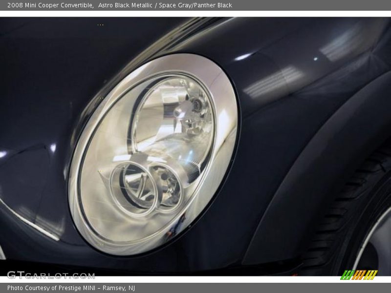 Astro Black Metallic / Space Gray/Panther Black 2008 Mini Cooper Convertible