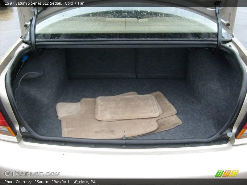 Gold / Tan 1997 Saturn S Series SL2 Sedan