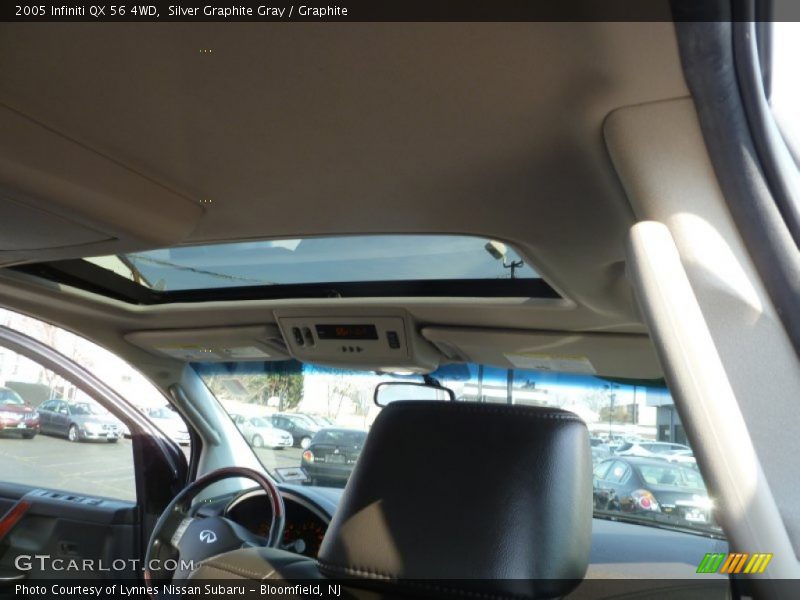 Silver Graphite Gray / Graphite 2005 Infiniti QX 56 4WD