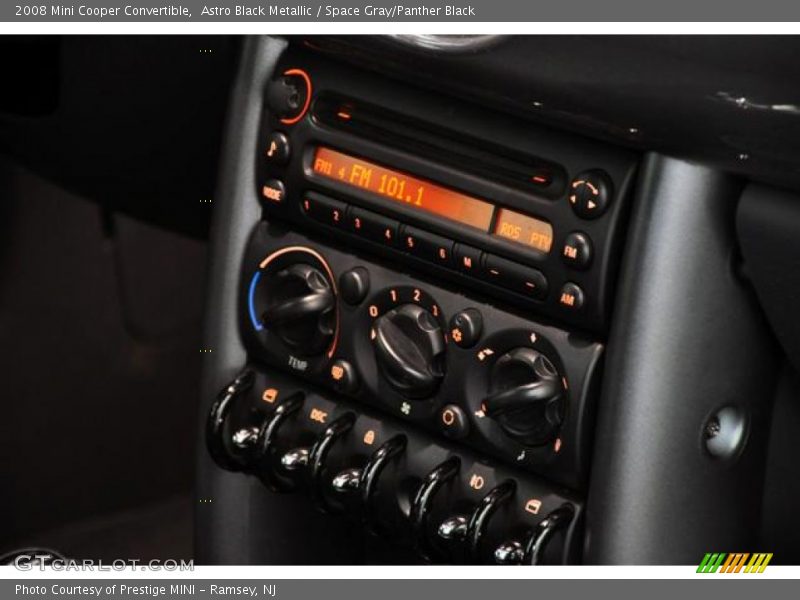 Astro Black Metallic / Space Gray/Panther Black 2008 Mini Cooper Convertible