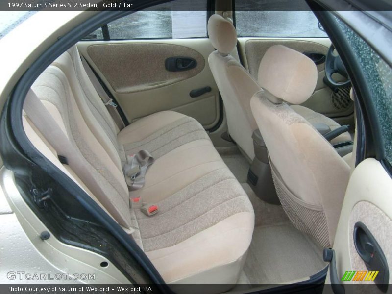 Gold / Tan 1997 Saturn S Series SL2 Sedan