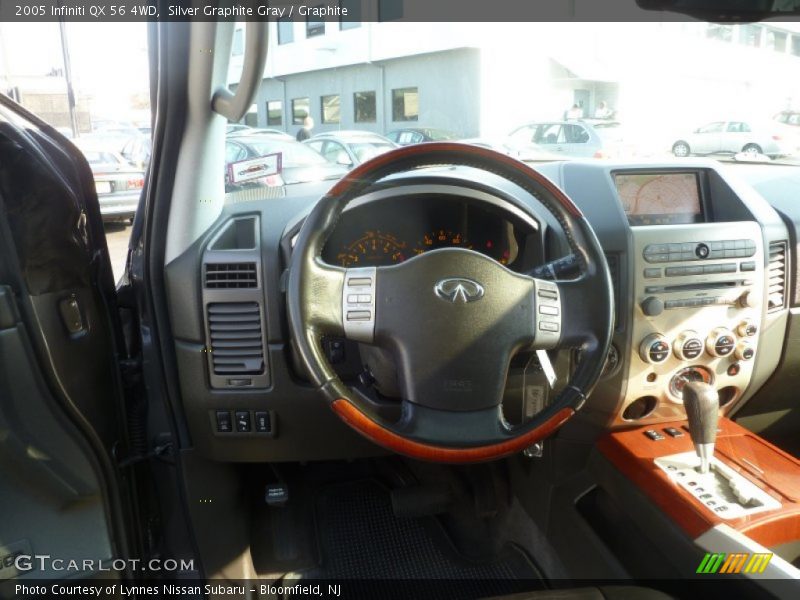 Silver Graphite Gray / Graphite 2005 Infiniti QX 56 4WD