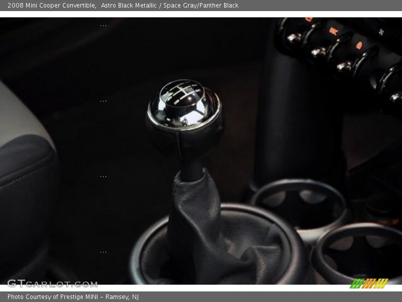 Astro Black Metallic / Space Gray/Panther Black 2008 Mini Cooper Convertible