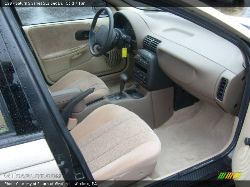 Gold / Tan 1997 Saturn S Series SL2 Sedan
