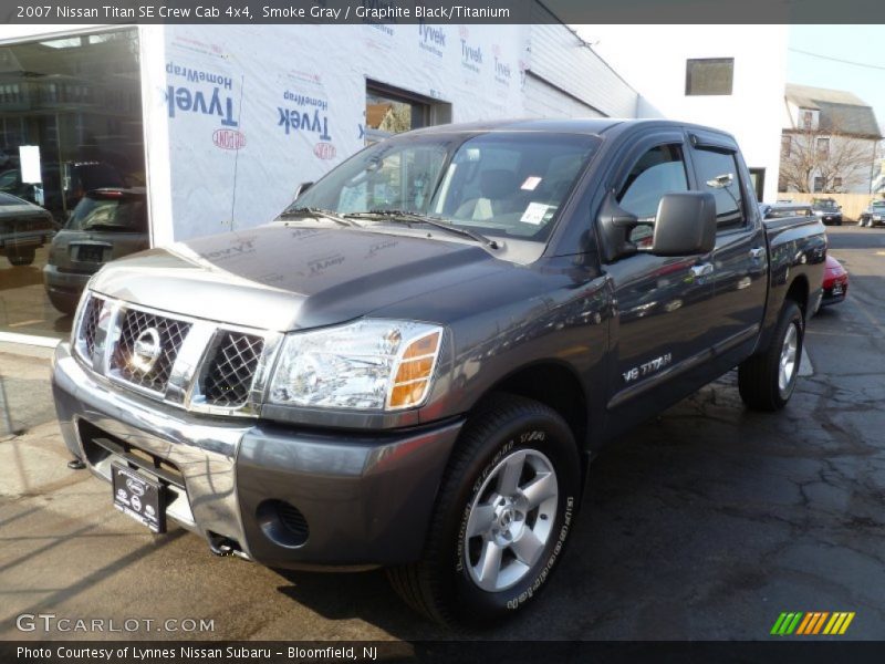Smoke Gray / Graphite Black/Titanium 2007 Nissan Titan SE Crew Cab 4x4