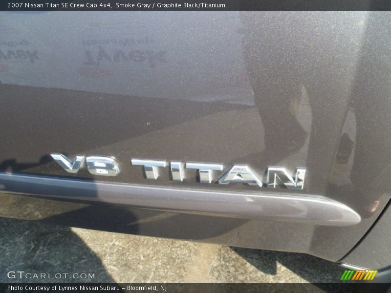 Smoke Gray / Graphite Black/Titanium 2007 Nissan Titan SE Crew Cab 4x4