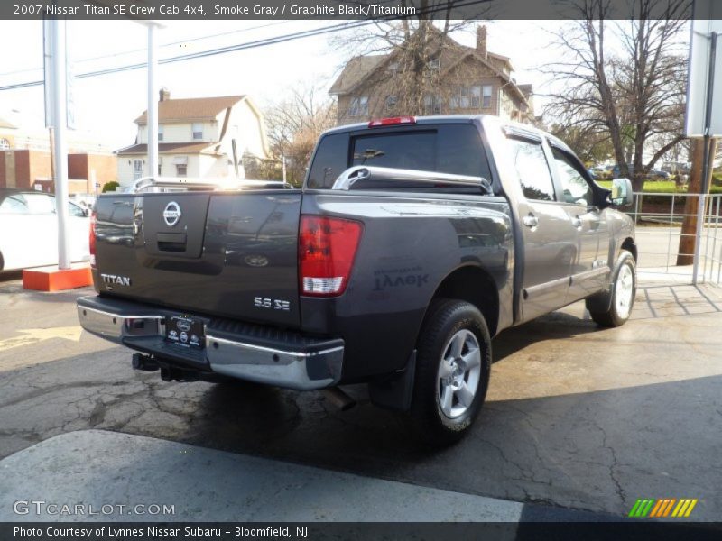 Smoke Gray / Graphite Black/Titanium 2007 Nissan Titan SE Crew Cab 4x4