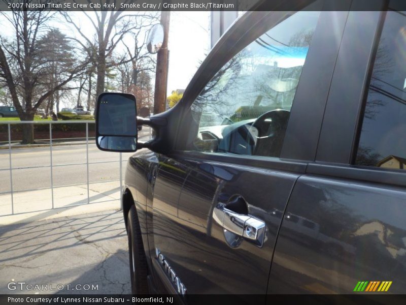 Smoke Gray / Graphite Black/Titanium 2007 Nissan Titan SE Crew Cab 4x4