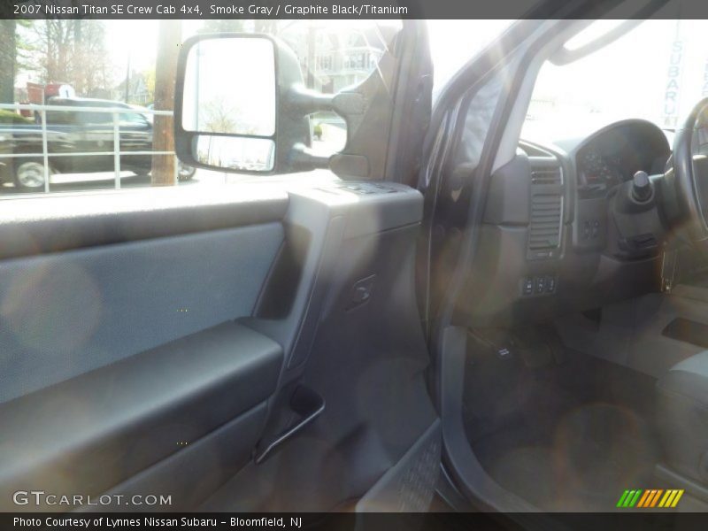 Smoke Gray / Graphite Black/Titanium 2007 Nissan Titan SE Crew Cab 4x4