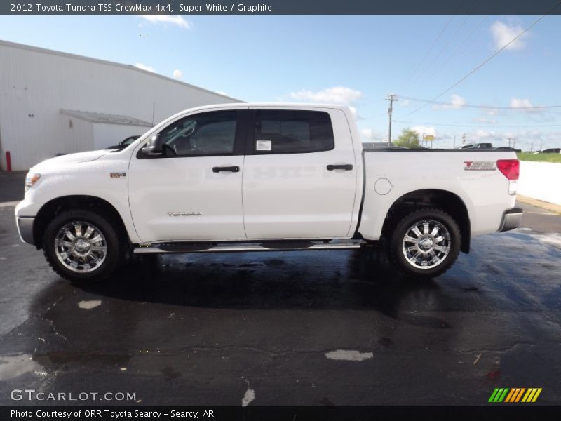 Super White / Graphite 2012 Toyota Tundra TSS CrewMax 4x4