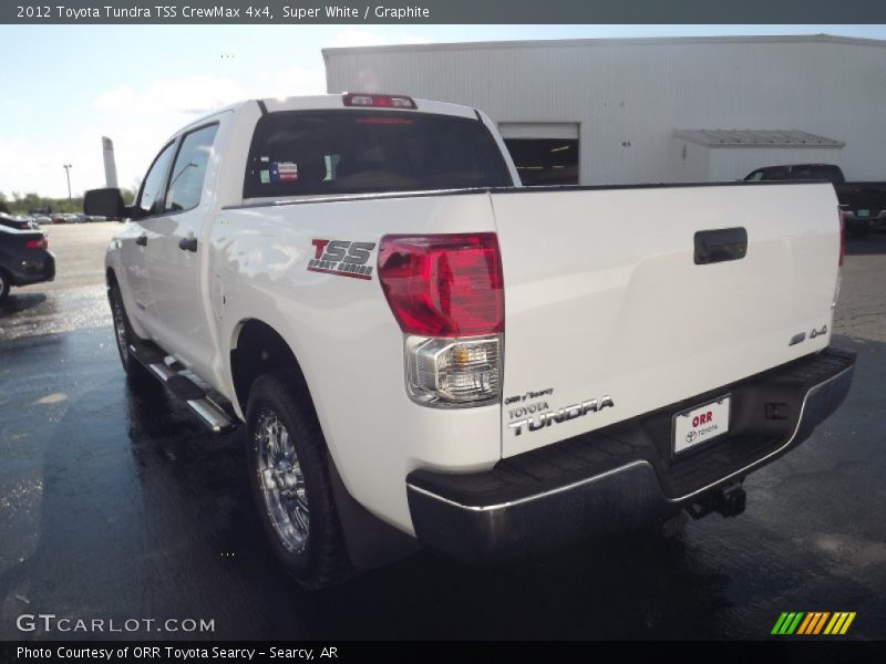 Super White / Graphite 2012 Toyota Tundra TSS CrewMax 4x4