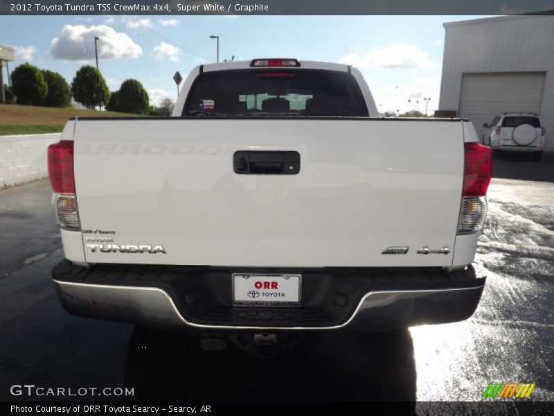 Super White / Graphite 2012 Toyota Tundra TSS CrewMax 4x4