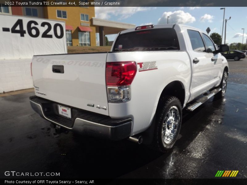 Super White / Graphite 2012 Toyota Tundra TSS CrewMax 4x4