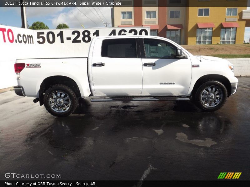 Super White / Graphite 2012 Toyota Tundra TSS CrewMax 4x4