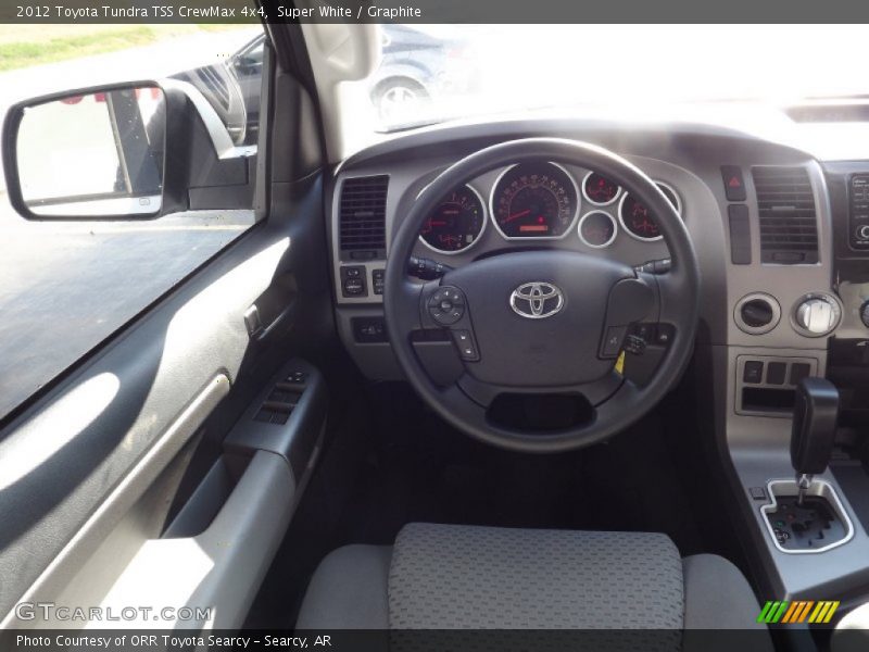 Super White / Graphite 2012 Toyota Tundra TSS CrewMax 4x4