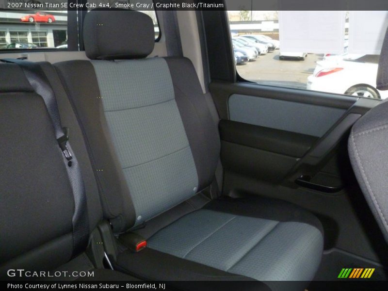 Smoke Gray / Graphite Black/Titanium 2007 Nissan Titan SE Crew Cab 4x4