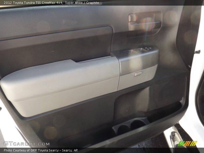 Super White / Graphite 2012 Toyota Tundra TSS CrewMax 4x4