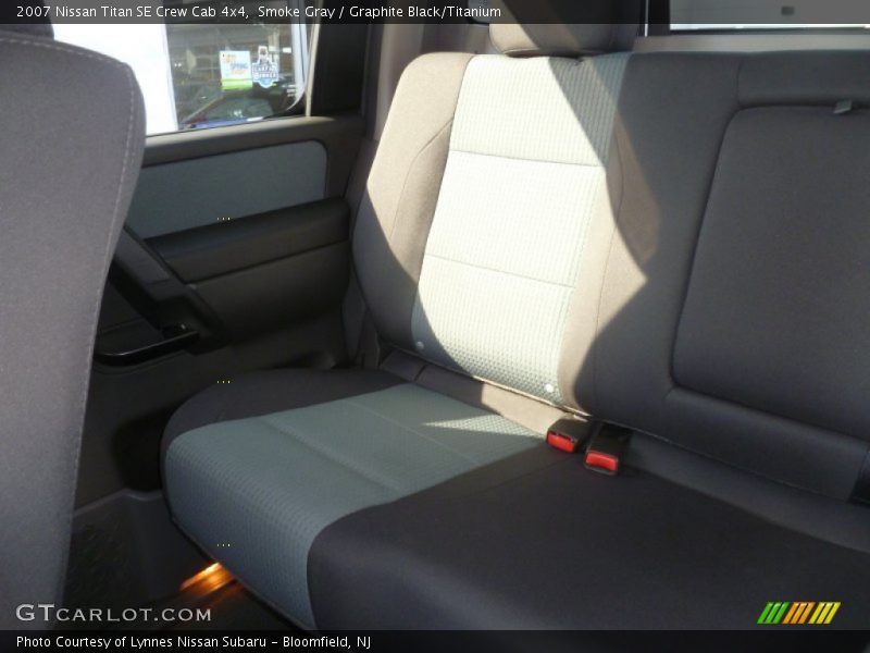 Smoke Gray / Graphite Black/Titanium 2007 Nissan Titan SE Crew Cab 4x4