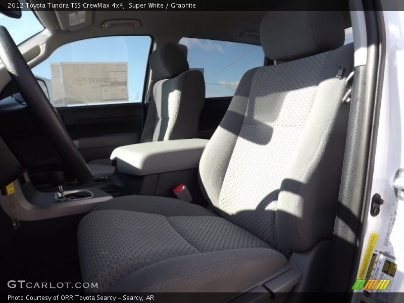 Super White / Graphite 2012 Toyota Tundra TSS CrewMax 4x4