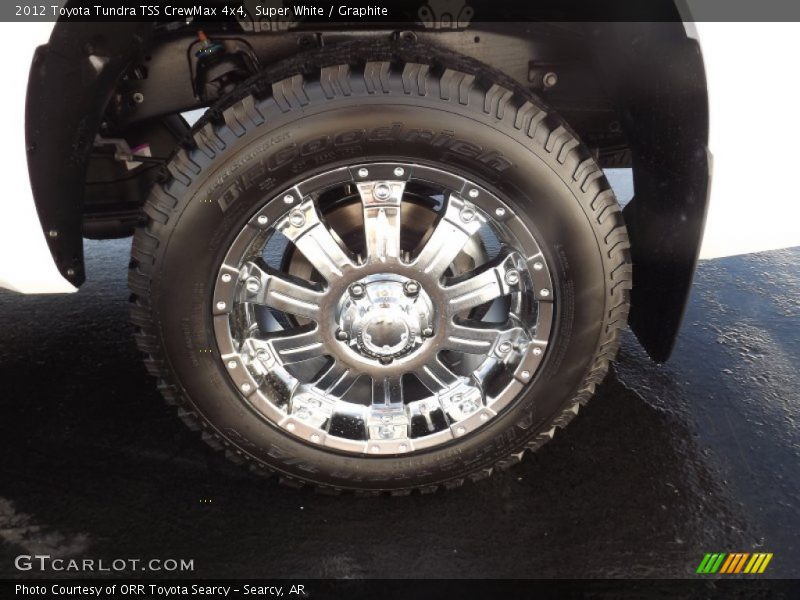 Super White / Graphite 2012 Toyota Tundra TSS CrewMax 4x4