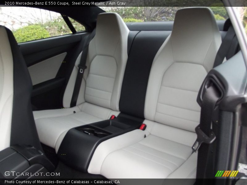  2010 E 550 Coupe Ash Gray Interior
