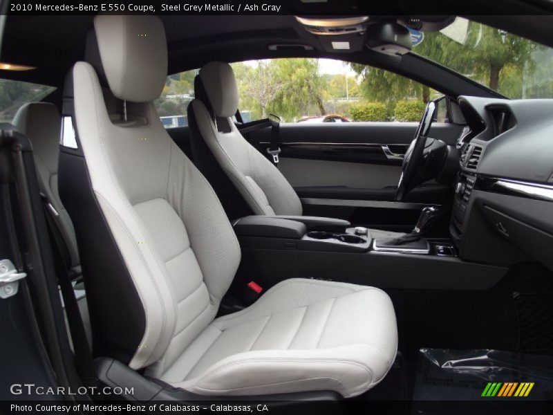 Front Seat of 2010 E 550 Coupe