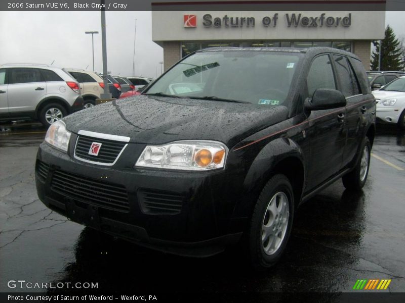 Black Onyx / Gray 2006 Saturn VUE V6