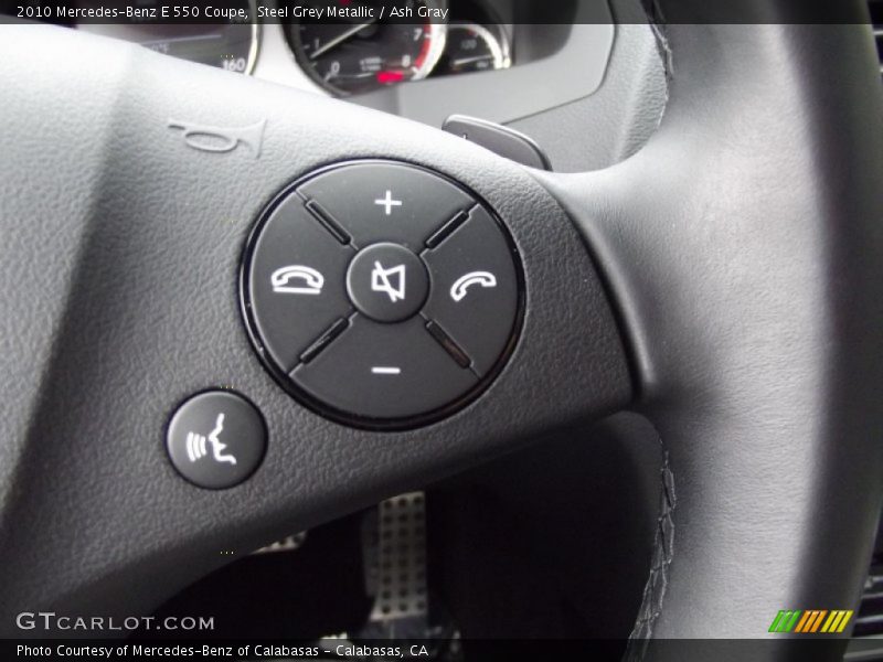 Controls of 2010 E 550 Coupe