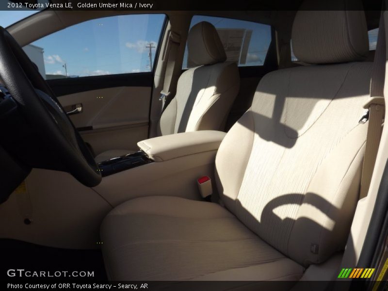 Golden Umber Mica / Ivory 2012 Toyota Venza LE