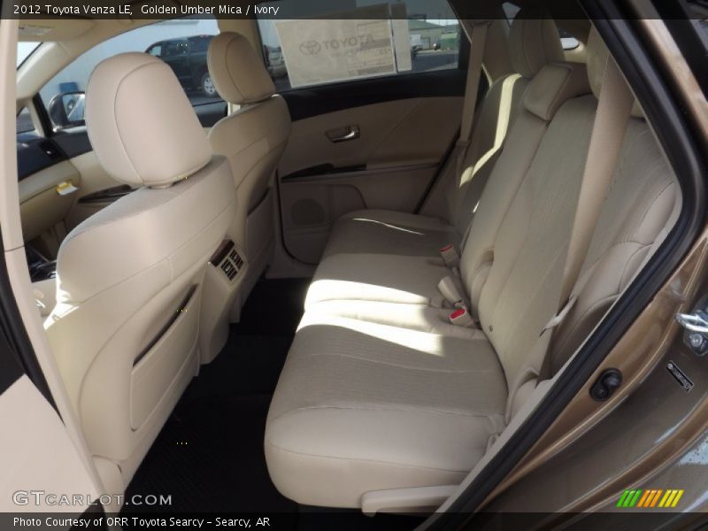 Golden Umber Mica / Ivory 2012 Toyota Venza LE