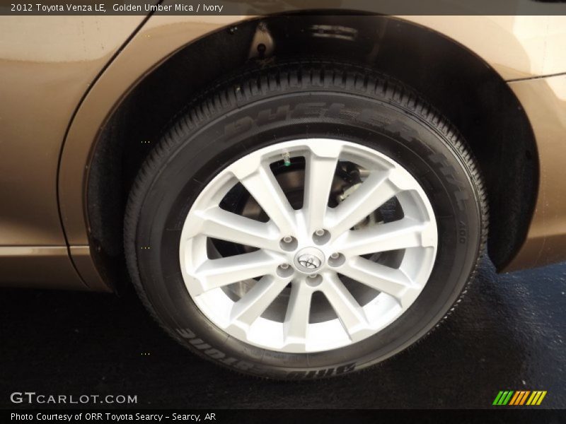 Golden Umber Mica / Ivory 2012 Toyota Venza LE