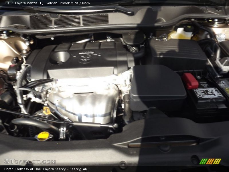 Golden Umber Mica / Ivory 2012 Toyota Venza LE