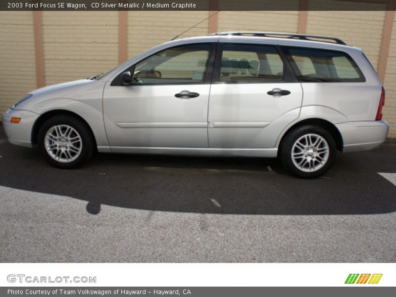 CD Silver Metallic / Medium Graphite 2003 Ford Focus SE Wagon