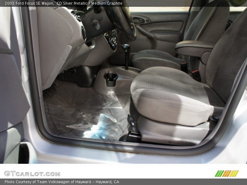 CD Silver Metallic / Medium Graphite 2003 Ford Focus SE Wagon