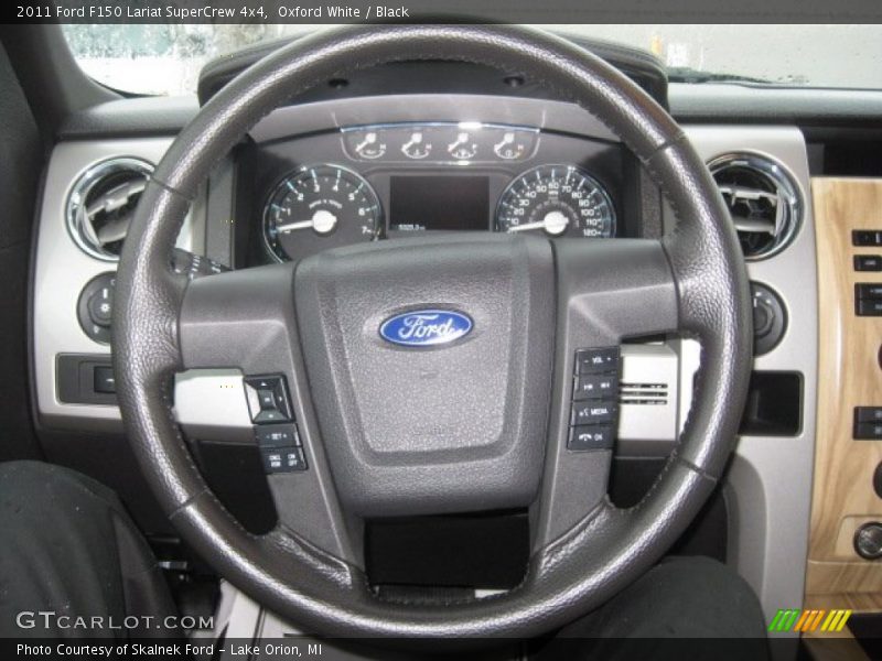  2011 F150 Lariat SuperCrew 4x4 Steering Wheel